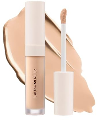 Laura Mercier Real Flawless Weightless Perfecting Serum Concealer, Long-Lasting, Waterproof, & Crease-Proof Wear, Buildable Coverage, Oil-Free, 1N0 - Light with slightly neutral undertones