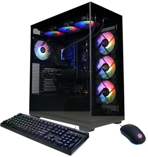 CyberPowerPC Gaming PC, Intel Core i9-14900KF, GeForce RTX 5070 12GB