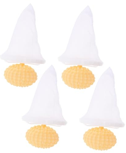 HEMOTON 4 Pièces Collecteur De Poils pour Machine À Laver Filtre Flottant Réutilisable Panier Filtrant pour Poils d'animaux Compatible avec Lave-Linge Entretien Facile