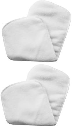 HAMPPLIES Doublures de Couches Réutilisables pour Adultes en Microfibre Respirante, Haute Absorption, Lot de 2 pour Femmes et Hommes, Sommeil Nocturne