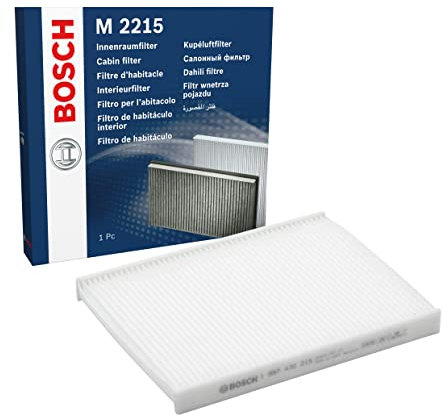 Bosch M2215 Standard Cabin Filter, Replacement Filter - Filters Pollen and Dust for Cleaner Air Inside the Vehicle