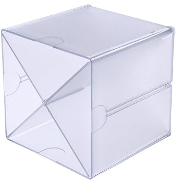 Deflecto 350201 X-Divider Cube Organiser - Crystal