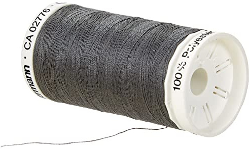 Gutermann Sew All Hilo de poliéster, 250 m, Tipo Gris (0701),