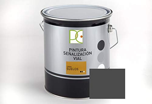 COLAMINA PINTURA SEÑALIZACION VIAL NEGRA 5 KG.