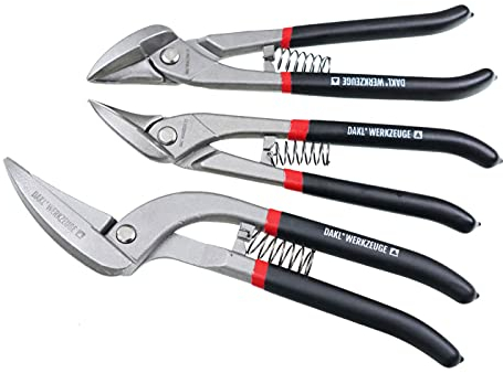 DAKL Idealblechscheren L+R und Durchlaufschere L - SatzeXtrem, Dachdecker, Klempner, Spengler