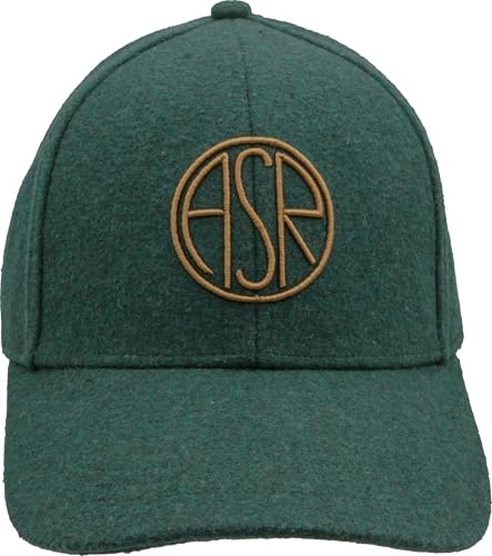 IMMA AS Roma Cappelli Stadio, ASR Embroidery Wollen cap - Green W Yellow Logo