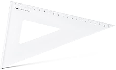Aristo AR6023F triangel 60° med fasett