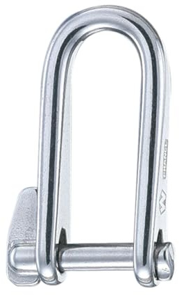 Wichard - Manille Rapide Droite, axe imperdable - 5 mm