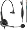 Wantek 681N Headset mit Mikrofon, RJ9 Kopfhörer für Telefone, Headset mit Geräuschunterdrückung Mikrofon für Avaya Aastra Gigaset InterTel Mitel MiVoice NEC Nortel Packet8 Plantronix Polycom ShoreTel