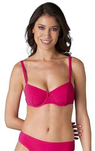 Lovable Bikini Reggiseno Ferretto Spongy Donna, Fucsia, 80B