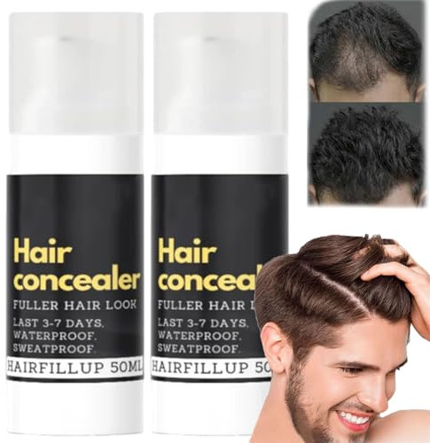 Hairfillup-Hairfillup Haar-Concealer, Concealer Für Haare, Hair Fillup Haar-Concealer, Hairfillup Haar-Concealer Wasserfest, Haar-Concealer Für Männer Und Frauen (2 Stück)