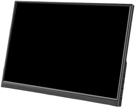Ljmyy Écran portable IPS de 14 pouces 1920 x 1200 IPS, écran de voyage avec couvercles Smartests, haut-parleurs intégrés HDR pour ordinateur portable Lapto