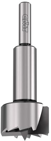 CMT 537.300.31 Forstner Bit, 30 mm (1 – 3/16-inch) diámetro, 8 mm vástago, SHK 5/16 | CD 30mm (1-3/16)