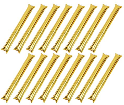 jojofuny Kinderspielzeug Partyzubehör 24 Pcs Thunder Sticks Folie Bam Bam Bam Bamable Stick Team Boom Sticks Noisemaker für Jubeln von Baseball- Basketball- Fu?ballpartyzubeh?r Klatschen