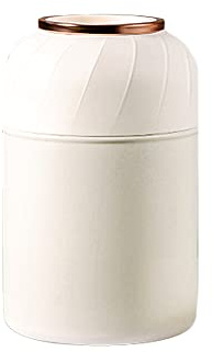 Contenitore per alimenti per bambini con grande capacità, in acciaio inox, con isolamento sottovuoto, per cibi caldi o freddi, thermos per bambini, capacità 850 ml, bianco