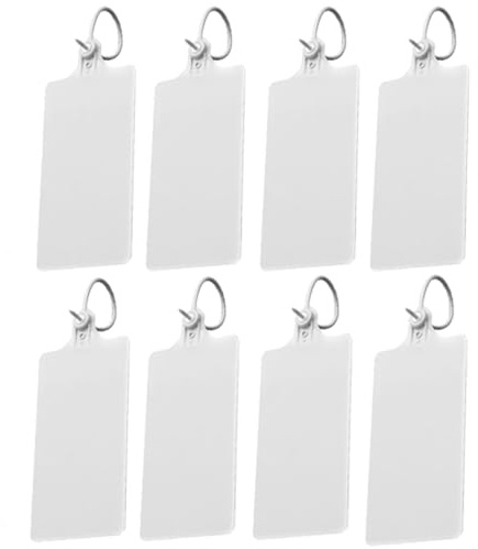 Lot de 100 étiquettes d'expédition en plastique, imperméables et inscriptibles, sceaux de sécurité autobloquants, grandes étiquettes de serre-câbles indéchirables pour étiquetage et étiquetage, 250 mm