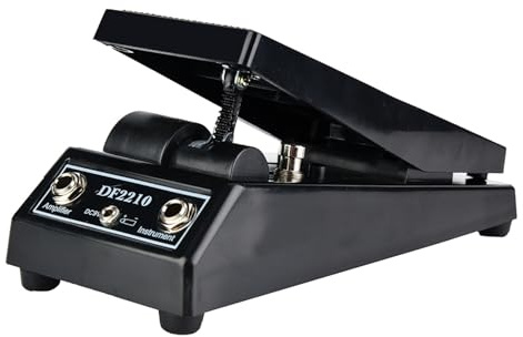 Aoaoy Wah Wa Pedale per Chitarra Elettrica 26×10×9 Df2210 Classic Wah Pedal Effetto Chitarra