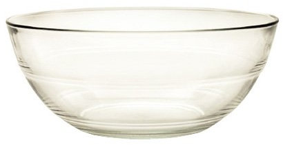 Duralex Made In France Lys - Cuenco redondo transparente de 1/2 cuarto, juego de 6