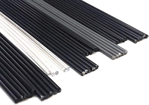 Assortiment de tests plastique baguettes de soudure A | 8 variétés de plastique ABS, PA, PC, PP, PS, PE-HD, PVC-U, PP/EPDM