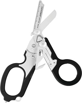 Leatherman Raptor Rescue – Multitool Rettungsschere mit 6 praktischen Funktionen – Ideal für professionellen Einsatz im Rettungsdienst oder alltägliche Aufgaben – Schwarz