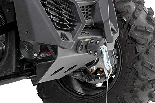 Rough Country 97028 - Placa de montaje de cabrestante para Can-Am Maverick X3-97028 2017-2020, color negro