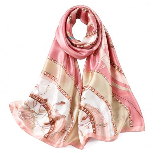 FAIRYGATE Satin Scarf Silky Long Scarves for Women Sale Mothers Day Gifts