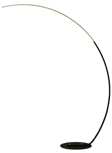 BEL AIR HOME - Lámpara de Pie ROMA, Metal, Altura 190cm, LED 48W, Brazo de Lectura, Dimmer, 3 Temperaturas de Color (NEGRO)