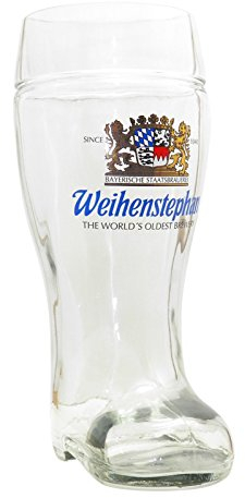 Weihenstephaner Bierstiefelglas 1 Liter