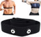 Elastic Sport Heart Rate Monitor Adjustable Chest Mount Belt Strap Bands Replacement Strap Fitness Equipment Accessory (Black)
