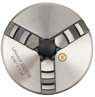 Precisione 3 mangimi da forno 80/100/125 mm, mandrino per tornio, materiale HT300, mandrino autocentrante Chuck, tornio, tornio, tornio, tornio (tipo C)