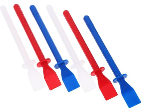 DOITOOL 6 Pièces Colle Pour Cuir Épandeurs De Colle Épandeur De Pinceau à Spatule à Diffamer Collante Outil Super but Artisanat Étaleur De Pp Copolymérisé