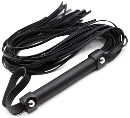 Rhabgzy Lederpeitsche, Sex Flogger Reitgerte Fetisch Fesseln Sexspielzeug BDSM-Spielpeitsche Bull Whip BDSM Paddle Prügelspielzeug Zubehör Mit Griff Und Aufhängeseil Für Paare
