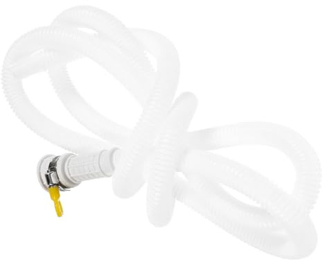 Mipcase Tubo Ingresso Metri Flessibile e Resistente Installazione Facile Design Angolare Materiale Senza Perdite Adatto per Lavatrici Automatiche