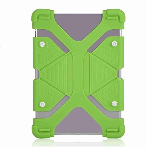 Yctze Justerbart Silikonfodral Skydd Tvättbart Universal Tablettskydd Stötsäkert för Att Titta på Videor (8,9-12 tum)