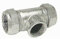 Gebo Armaturen Temperguss-Klemmverbinder T, beidseitig zum Klemmen 48,3 x 48,3 mm 1 1/2 Zoll, 01.150.04.05
