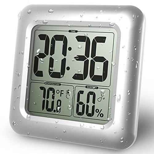 Baldr Digital Bathroom Clock