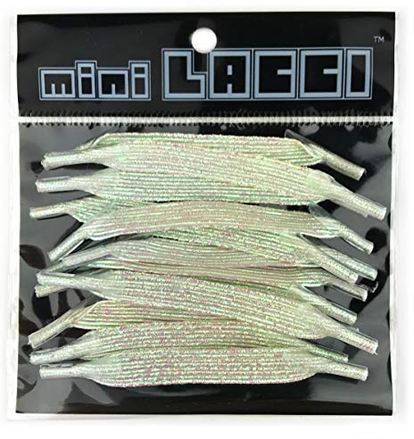 Lacci elastici colore cangiante Glitter