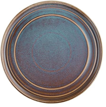 Olympia Cavolo Flat Round Plates Iridescent 220mm (Pack of 6)