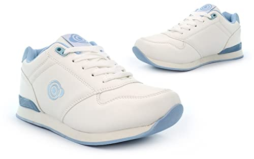 Womens Bowling Shoes Womens Lawn Bowl Trainers Ladies Bowling Shoes Ladies Bowls Trainers Womens Lawn Bowl Shoes Ladies Lawn Bowling Trainers Lace Up White 6 UK