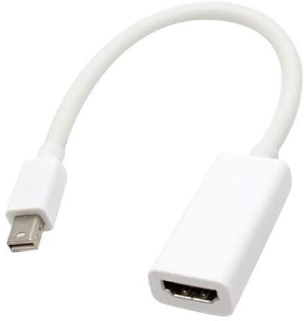 Xingdianfu Câble adaptateur Mini DisplayPort (Mini DP) vers HDMI, HDMI vers Mini DisplayPort pour ordinateur portable MacBook Pro Air