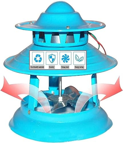 CHEFFS Chimney Fan for Round Flue, Electric Chimney Fan Chimney Ventilation Fans Rooftop Inducer Fans Chimney Exhaust Fan for BBQ Hut Fireplace Thermo Stove(150 W)
