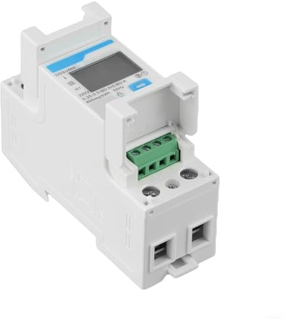 Contatore elettrico DDSU666, guida DIN monofase, monitor intelligente RS485, 220-240V 80A, per caricabatterie solare fotovoltaico e EV