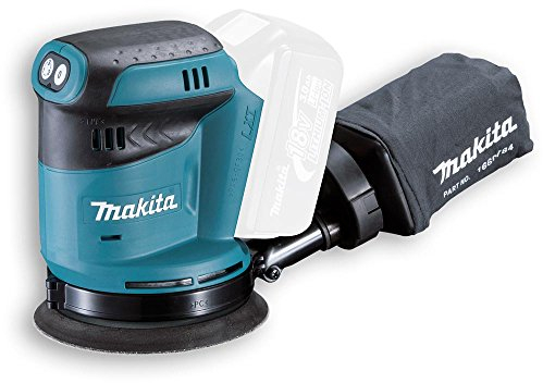 MAKITA DBO180Z Akku-Exzenterschleifer, 18 V, nur Korpus