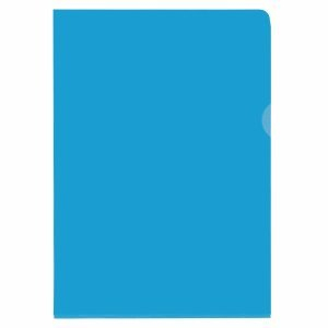 Elba Sichthülle Premium A4 PVC-Folie 0,15mm VE=25 Stückblau