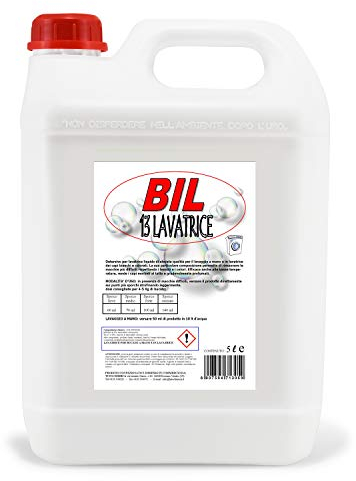 Detersivo Lavatrice Liquido BIL 13, 5L Professionale, Fresco Profumo, Bianchi e colorati