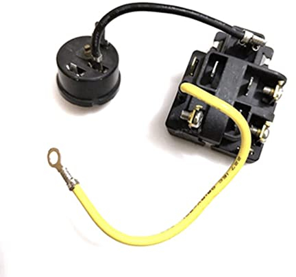 NUHFUFA QP2-15/D Démarreur de réfrigérateur + protection ronde, démarreur de surcharge de compresseur compatible avec réfrigérateur Haier Accessoires de rechange