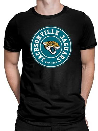 WriteFusion American Football Team Play Offs Fotboll Final 27., Jacksonville Jaguars svart-m, XL