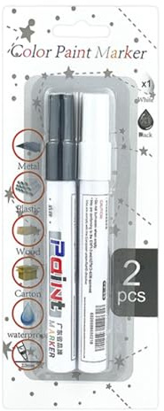 Bolígrafo de pintura para neumáticos, kit de pintura impermeable para vehículos, bolígrafo de reparación de virutas de coche, imprimaciones automotrices de secado rápido, herramienta de reparación de