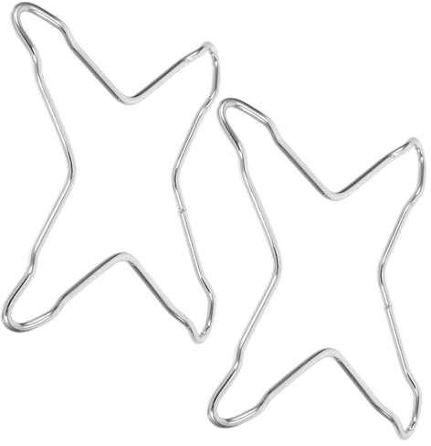 Lurrose 2pièces Anneau De Wok Pour Cuisinière à Gaz Réducteur Antidérapant Support Pour Petite Casserole Lot De Accessoires De Cuisine