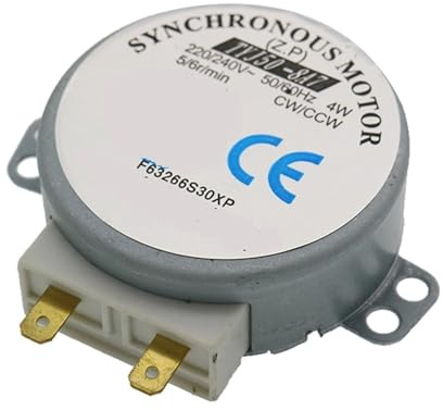 2 pezzi/lotto AC 220-240V 4W 6RPM 48mm Micro Motore Sincrono for Ventilatore ad Aria Calda 50/60Hz CW/CCW TYJ50-8A7 Motore for Vassoio del Forno a Microonde